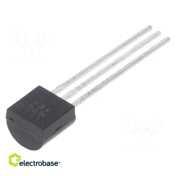 Transistor: NPN | bipolar | 160V | 0.6A | 1W | TO92