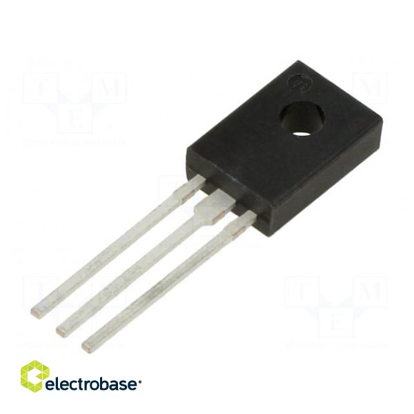Transistor: NPN | bipolar | 160V | 1.5A | 1.5W | TO126