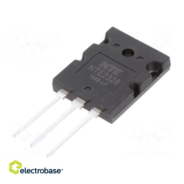 Transistor: NPN | bipolar | 200V | 15A | 150W | TO3-PBL