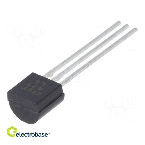 Transistor: NPN | bipolar | 250V | 0.5A | 0.8W | TO92