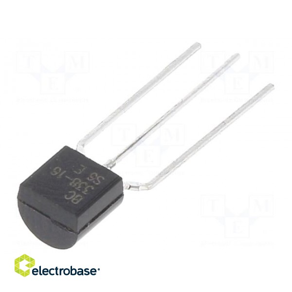 Transistor: NPN | bipolar | 25V | 0.8A | 625mW | TO92 image 1