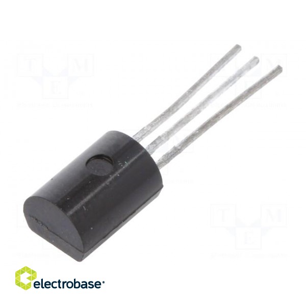 Transistor: NPN | bipolar | 300V | 0.1A | 0.9W | TO92