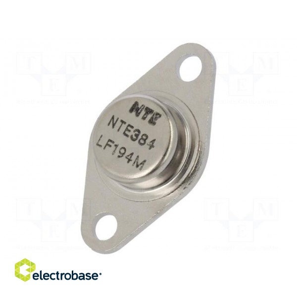 Transistor: NPN | bipolar | 350V | 7A | 45W | TO66 image 1