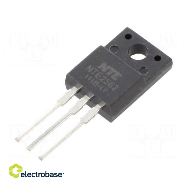 Transistor: NPN | bipolar | 400V | 12A | 40W | TO220FP