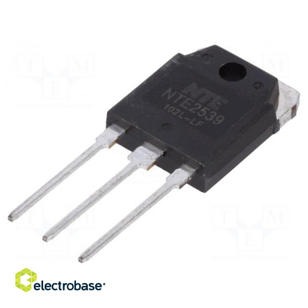 Transistor: NPN | bipolar | 400V | 25A | 160W | TO3P