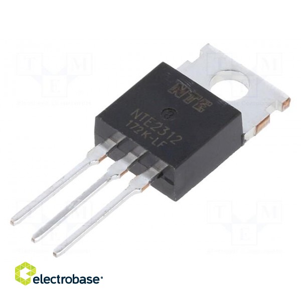 Transistor: NPN | bipolar | 400V | 8A | 60W | TO220