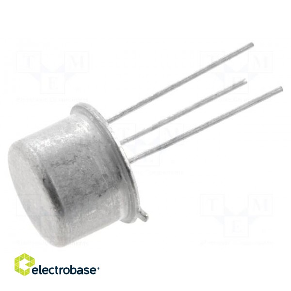 Transistor: PNP | bipolar | 60V | 0.6A | 400mW | TO18