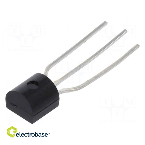 Transistor: NPN | bipolar | 40V | 0.6A | 0.625W | TO92