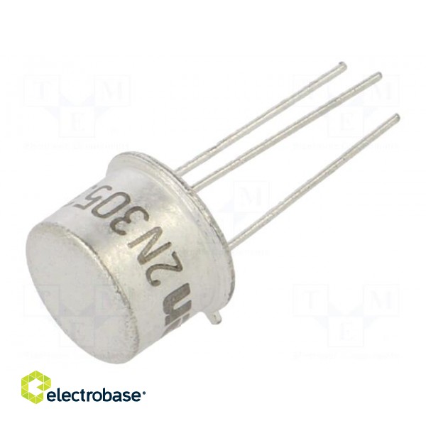 Transistor: NPN | bipolar | 40V | 0.7A | 5W | TO39