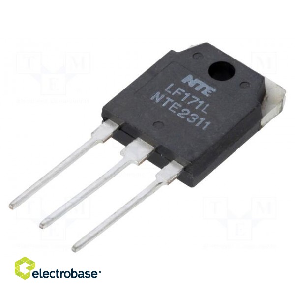 Transistor: NPN | bipolar | 450V | 15A | 115W | TO218