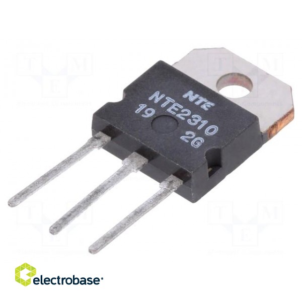 Transistor: NPN | bipolar | 450V | 8A | 125W | TO218