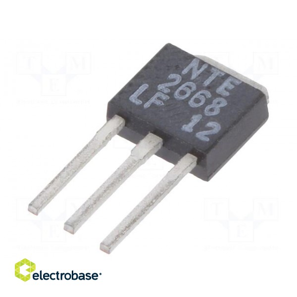 Transistor: NPN | bipolar | 50V | 8A | 15W | TO251