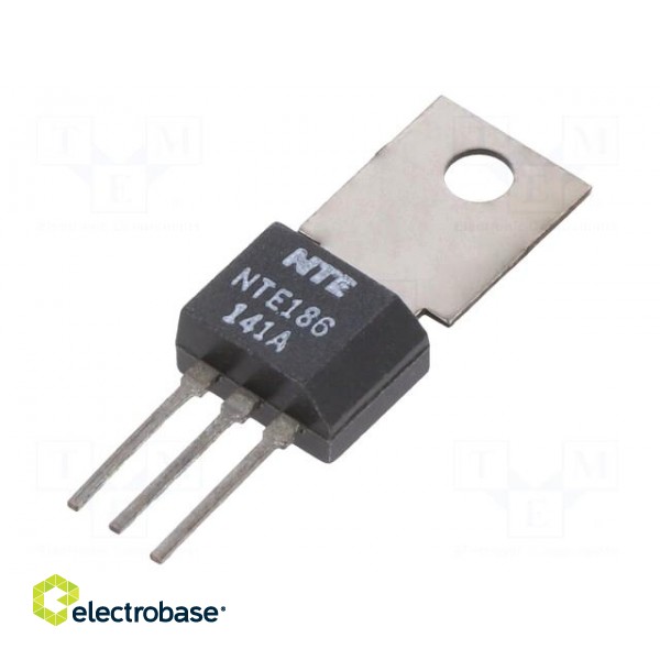 Transistor: NPN | bipolar | 60V | 3A | 12.5W | TO202-3