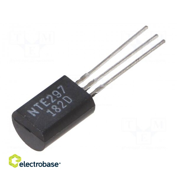Transistor: NPN | bipolar | 80V | 0.5A | 1W | TO92