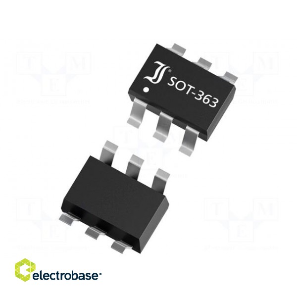 Transistor: N/P-MOSFET | unipolar | 60/-50V | 0.115/-0.13A | 0.2W