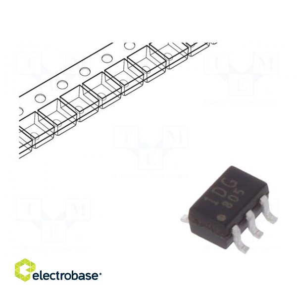 Transistor: NPN / PNP | bipolar | complementary pair | 50V | 0.15A