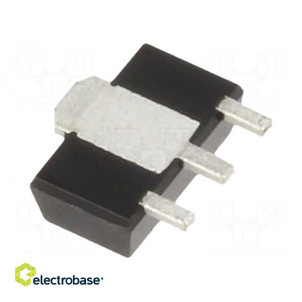 Transistor: PNP | bipolar | 80V | 1A | 1.3W | SC62,SOT89 image 2