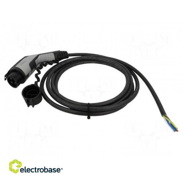 Cable: eMobility | 1x0.5mm2,3x6mm2 | 250V | 8kW | IP44 | wires,Type 1 image 1