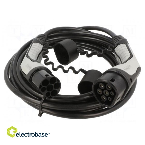 Cable: eMobility | 1x0.5mm2,5x4mm2 | 480V | 26.6kW | IP44 | 8m | 32A paveikslėlis 1