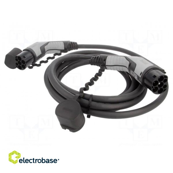 Cable: eMobility | 1x0.5mm2,5x6mm2 | 26.6kW | GB/T,Type 2 | 5m | 32A image 1