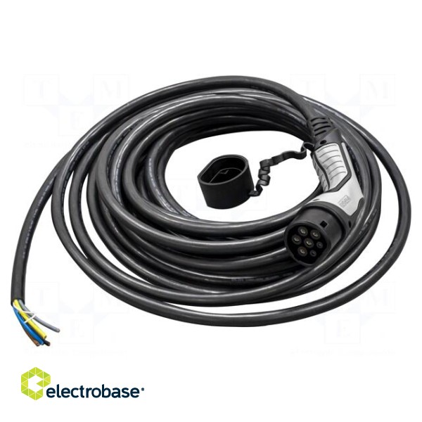 Cable: eMobility | 1x0.5mm2,5x6mm2 | 480V | 26.6kW | IP44 | 15m | 32A paveikslėlis 1