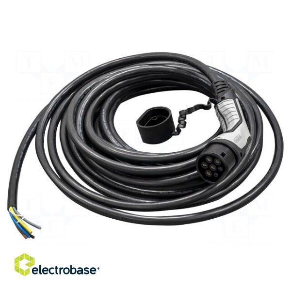 Cable: eMobility | 1x0.5mm2,5x6mm2 | 480V | 26.6kW | IP44 | 15m | 32A image 1