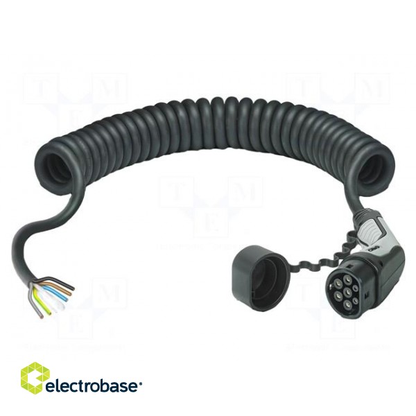 Cable: eMobility | 1x0.5mm2,5x6mm2 | 480V | 26.6kW | IP44 | 4m | 32A image 2