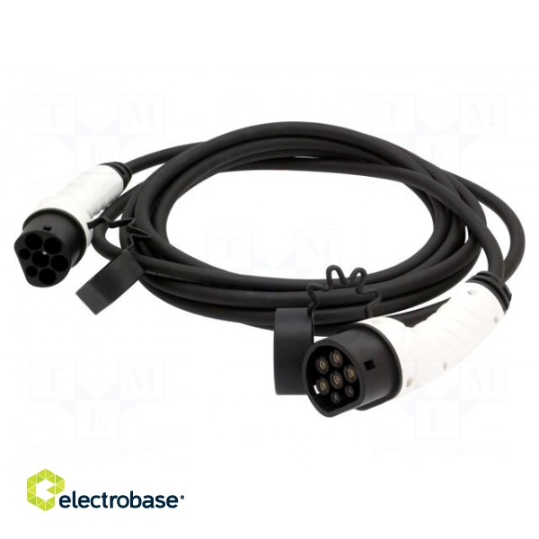 Cable: eMobility | 1x0.75mm2,5x2.5mm2 | 400V | 11kW | IP55 | 7.5m | 16A
