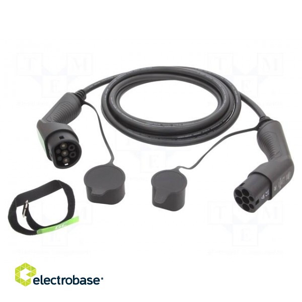 Cable: eMobility | 230V | 7.2kW | IP55 | Type 2,both sides | 5m | 32A image 1