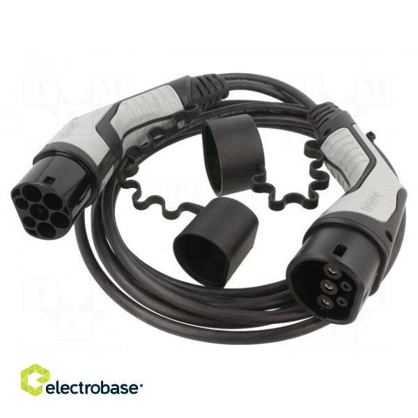 Cable: eMobility | 1x0.5mm2,3x2.5mm2 | 250V | 5kW | IP44 | 5m | 20A фото 1