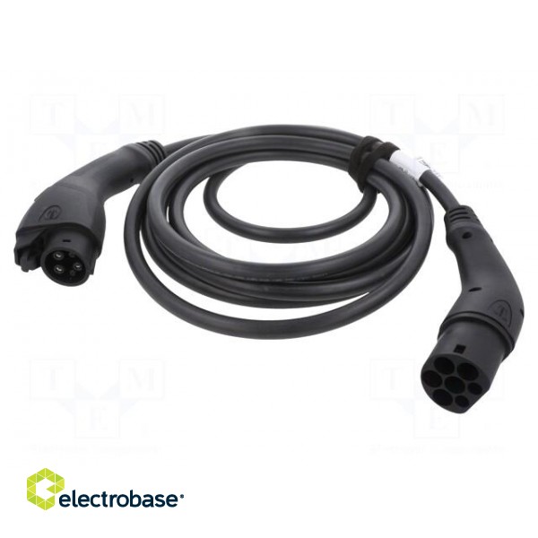 Cable: eMobility | 1x0.5mm2,3x6mm2 | 250V | 7.2kW | IP44 | 5m | 32A