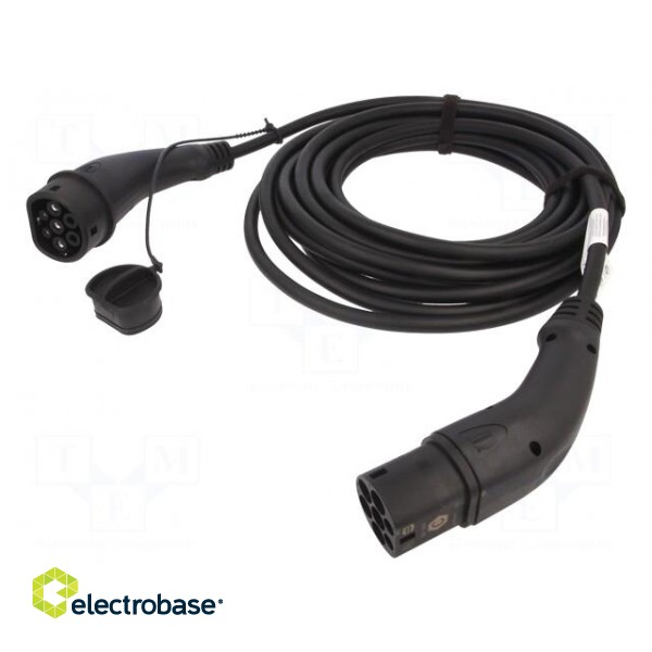 Cable: eMobility | 1x0.5mm2,3x6mm2 | 250V | 7.4kW | IP44 | 10m | 32A