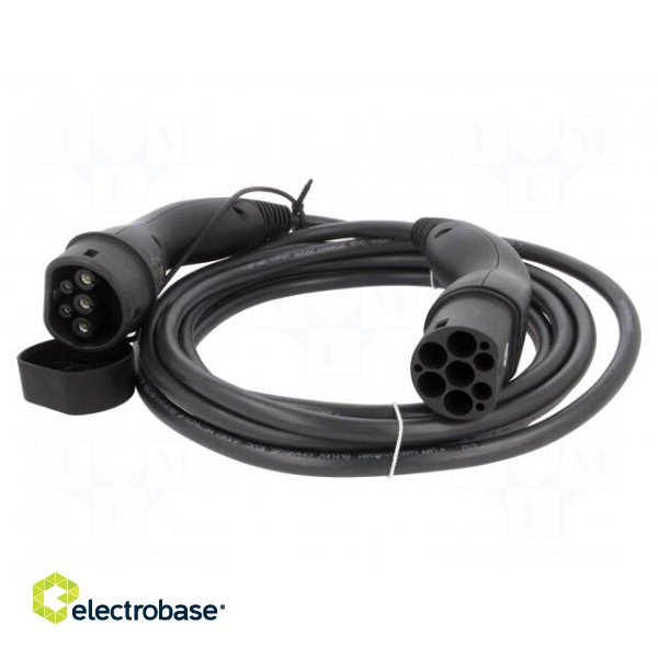 Cable: eMobility | 1x0.5mm2,3x6mm2 | 250V | 7.4kW | IP55 | 5m | 32A