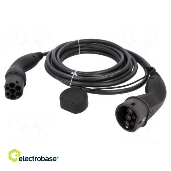 Cable: eMobility | 1x0.5mm2,3x6mm2 | 250V | 7.4kW | IP55 | 7m | 32A