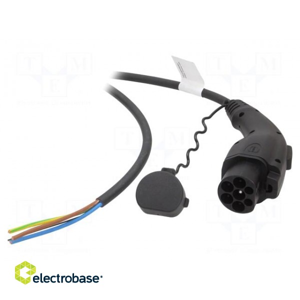Cable: eMobility | 1x0.5mm2,3x6mm2 | 250V | 8kW | IP44 | GB/T,wires