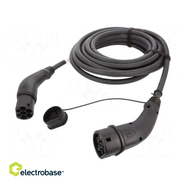 Cable: eMobility | 1x0.5mm2,5x6mm2 | 480V | 22kW | IP44 | 10m | 32A