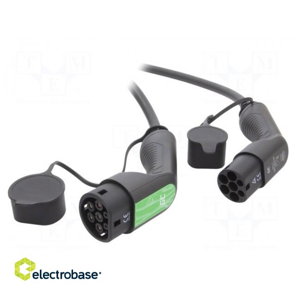 Cable: eMobility | 480V | 22kW | IP55 | Type 2,both sides | 5m | 32A paveikslėlis 2