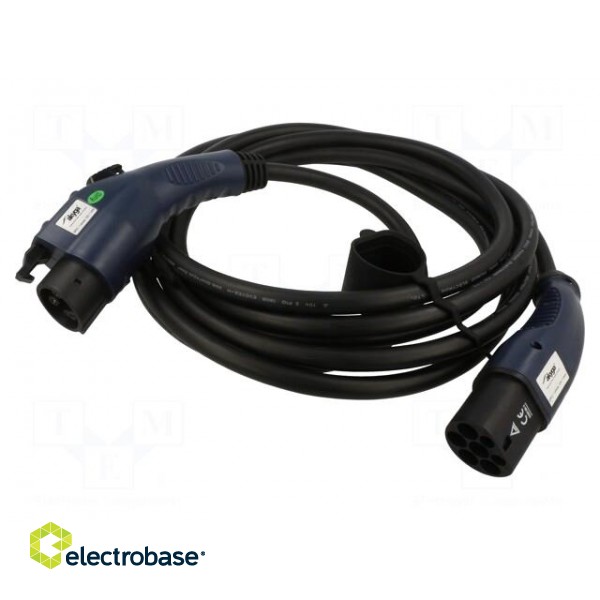 Cable: eMobility | 2x0.5mm2,3x6mm2 | 7.2kW | IP54 | Type 1,Type 2