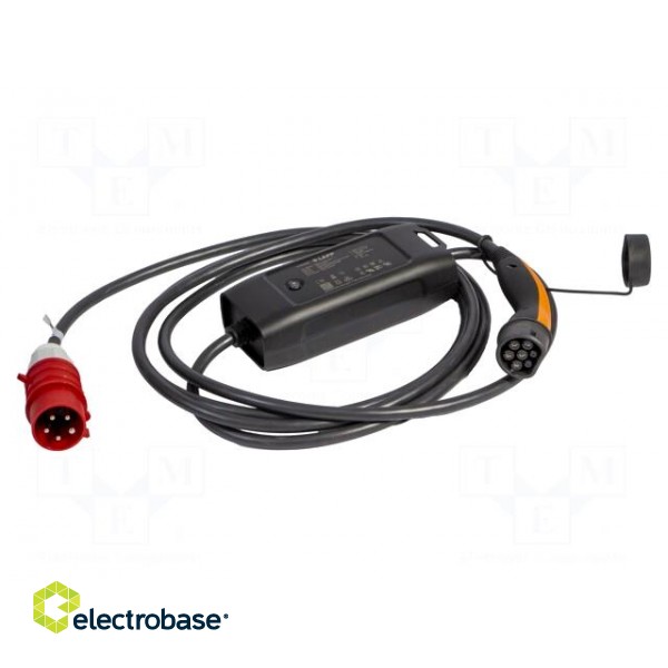 Charger: eMobility | 1x0.5mm2,5x6mm2 | 440V | 22kW | IP44 | 6m | 32A