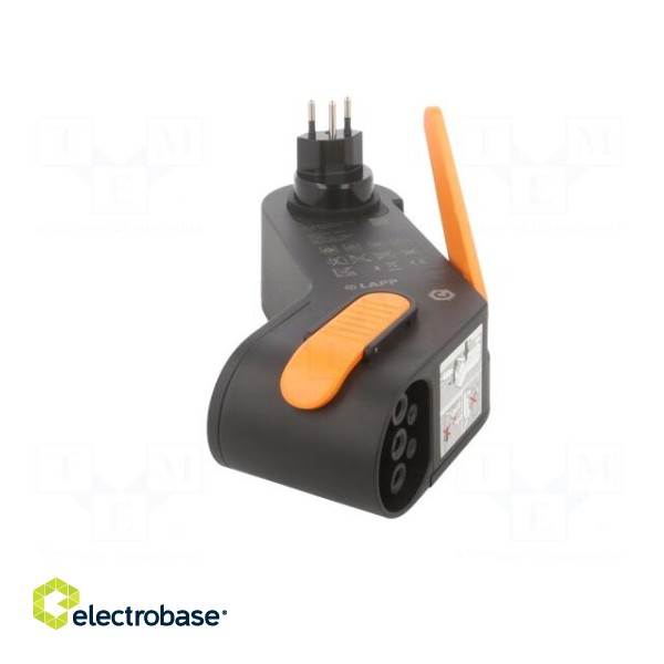 Charger: eMobility | 230V | 1.8kW | IP44 | SEV-1011 (J) plug,Type 2 image 9