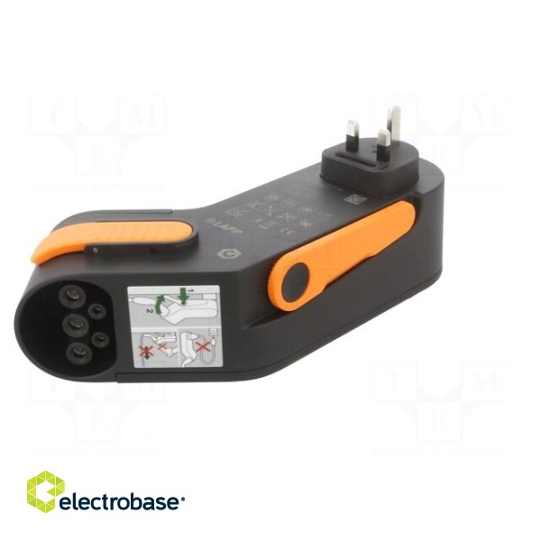 Charger: eMobility | 230V | 2.3kW | IP44 | BS 1363 (G) plug,Type 2 фото 2