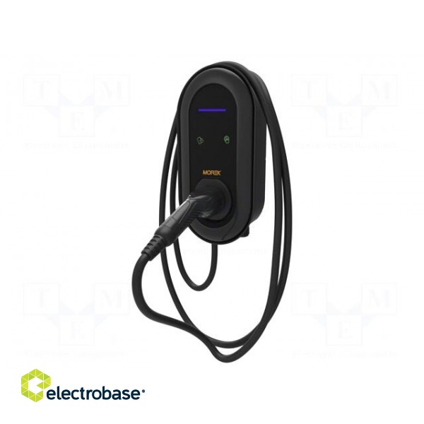 Charger: eMobility | 230V | 7.4kW | IP55 | wires,Type 2 | 5m | 32A