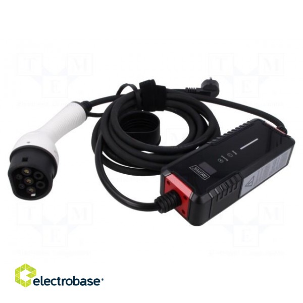 Charger: eMobility | 2x0.5mm2,3x2.5mm2 | 230V | 3.7kW | IP55 | 5m | 16A