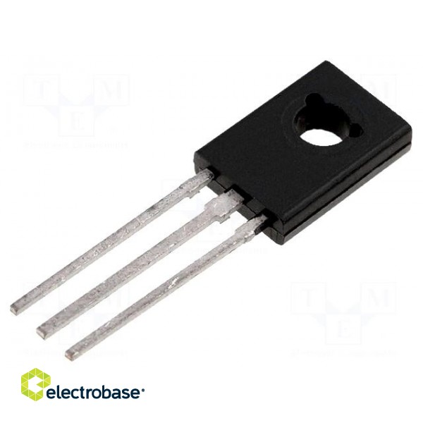 Transistor: PNP | bipolar | 300V | 0.5A | 20W | TO225