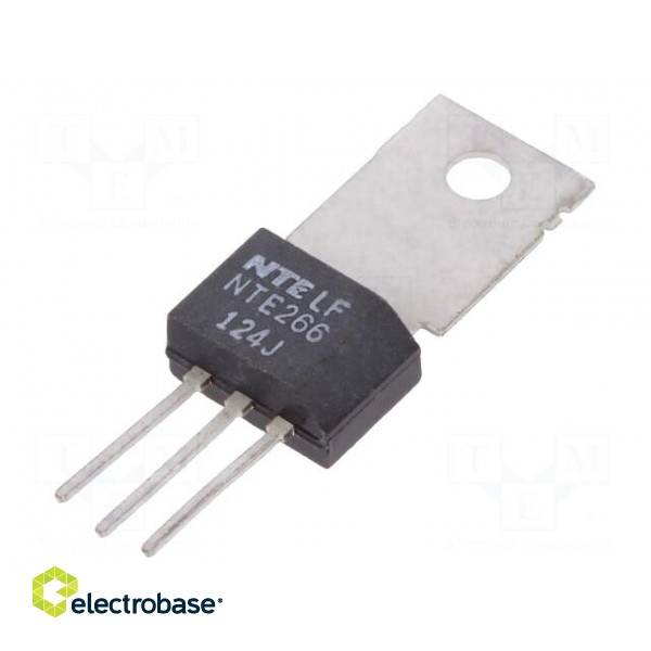 Transistor: NPN | bipolar | Darlington | 50V | 0.5A | 6.25W | TO202N