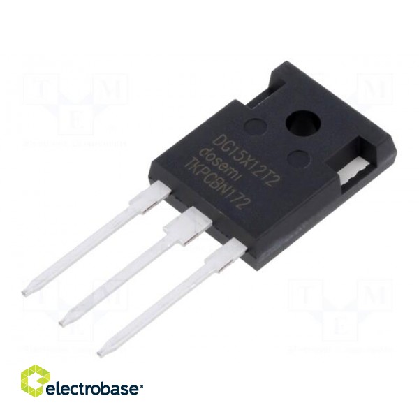 Transistor: IGBT | 1200V | 15A | 138W | TO247