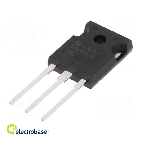 Transistor: IGBT | 650V | 50A | 134W | TO247-3