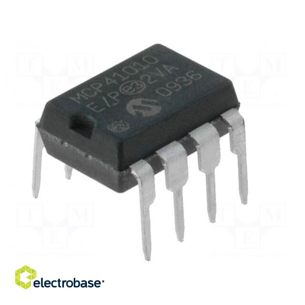 Integrated circuit: digital potentiometer | 10kΩ | SPI | 8bit | DIP8