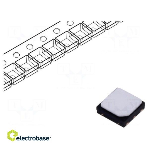 IC: driver/sensor | -40÷125°C | 1.9÷3.6V | DFN6 | SMD | Interface: PWM
