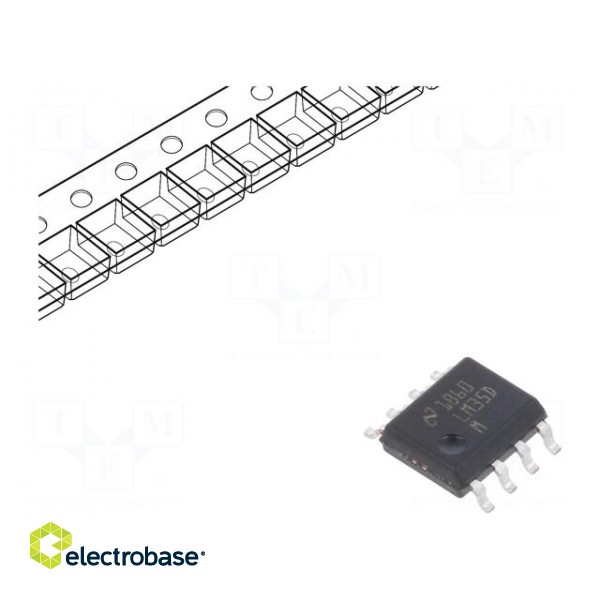 IC: temperature sensor | 0÷100°C | SO8 | SMD | Interface: analog | 4÷30V